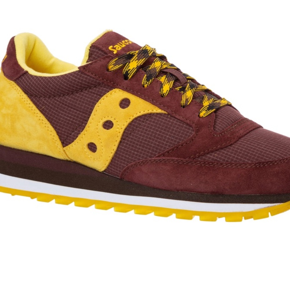 Saucony Jazz Women's Chocolate/Gold Retro Sneakers
